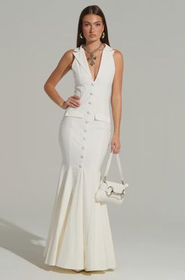 BUTTON UP MAXI DRESS 439381