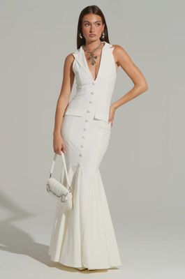 BUTTON UP MAXI DRESS 439381