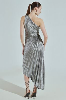 METALLIC MIDI DRESS 1032399