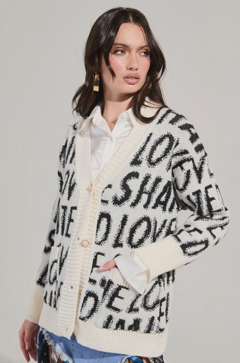 Love cardigan