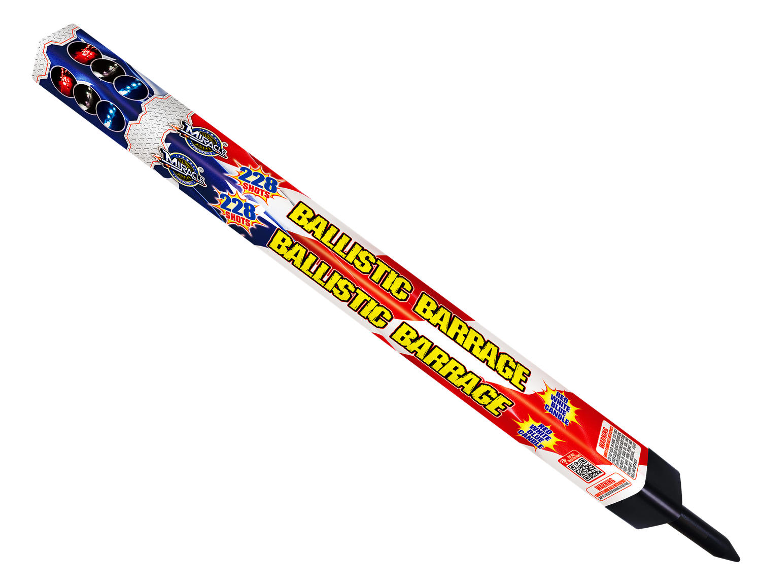 228 SHOT BALLISTIC BARRAGE CANDLE