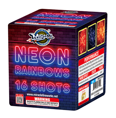 NEON RAINBOWS 16 SHOT