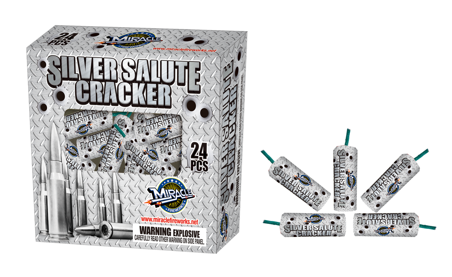 SILVER SALUTE CRACKER