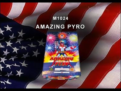 AMAZING PYRO 228 SHOT ZIPPER TO CRISS CROSS