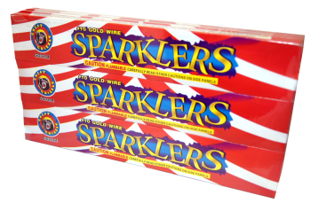 #10 GOLD SPARKLERS