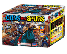 GUNS &amp; SPURS 128 SHOT ZOMBIE