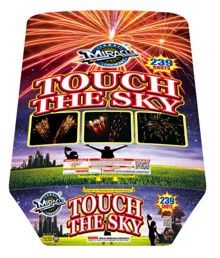 TOUCH THE SKY 239 SHOT GIANT 500G ZIPPER