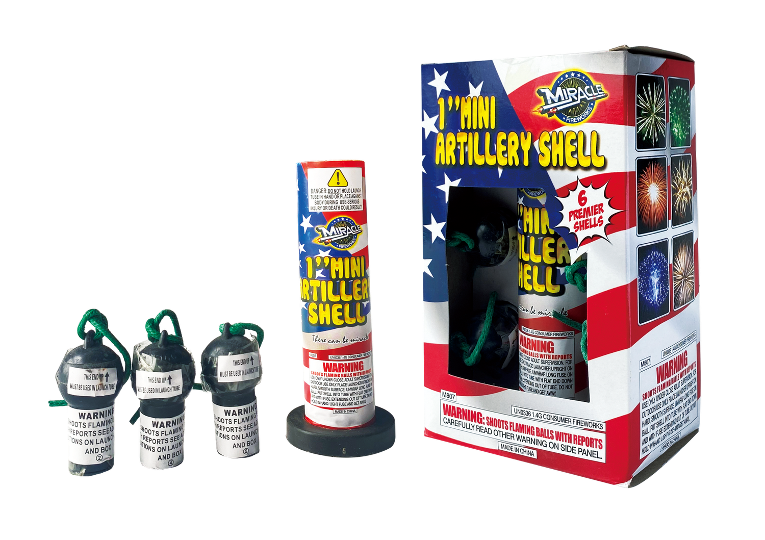 MINI ARTILLERY SHELL - 1"