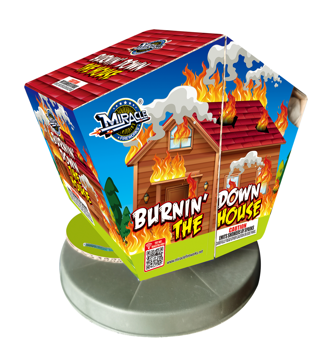 BURNIN'DOWN THE HOUSE ROTATING FOUNTAIN