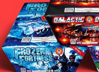 FROZEN FORTRESS 128 SHOT ZIPPER