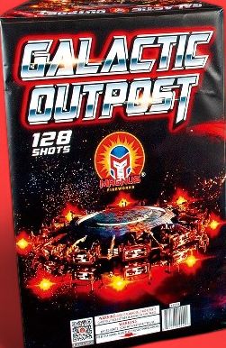 GALACTIC OUTPOST 128 SHOT ZIPPER
