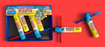 COLOR SMOKE HELICOPTER