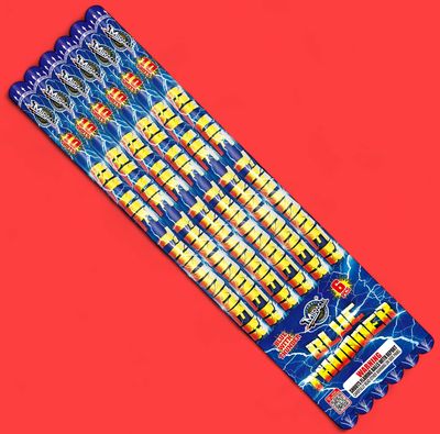10 BALL BLUE THUNDER BY MIRACLE 6PK CANDLE