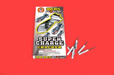 SUPER CHARGE CRACKERS 108 Cnt