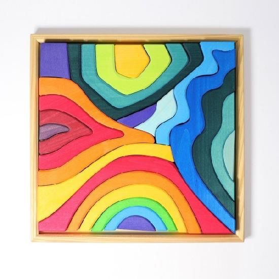 Building Set Four Elements  Small 2 X 2 cm Building Set