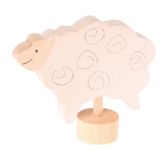 Deco Standing Sheep white