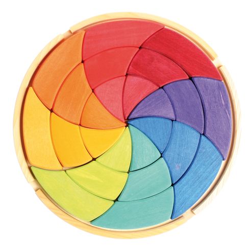 Large Mandala Puzzle Goethe&#39;s Colour Circle 24 Pcs.
