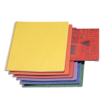 Main Lesson Book High - Spiral - medium 24x32cm onion skin