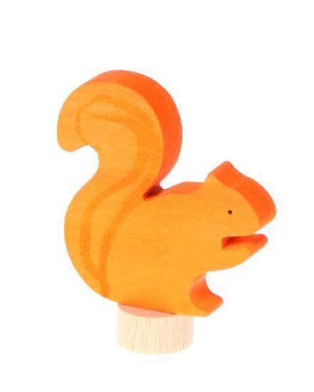 Deco orange squirrel