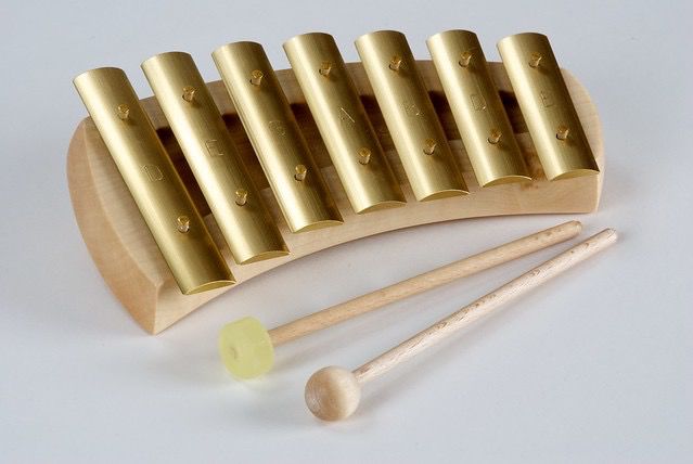 Auris glockenspiel pentatonic 7 tone d-e /KPH