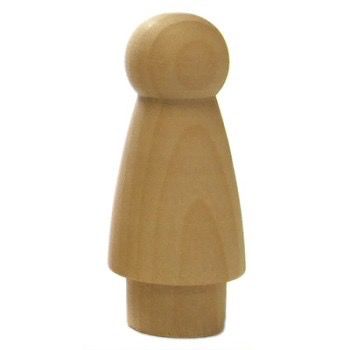 Wood Peg for Birthday Ring 2&quot;