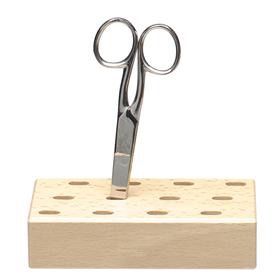 Scissors holder wood 12 holes
