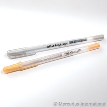 Gelly roller ball pen 0.3mm- gold