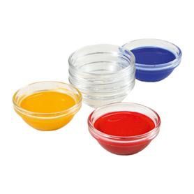 Paint jar without lid - 6pcs