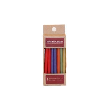 Birthday Cake Candles Royal Beeswax 20pcs