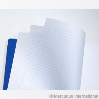 Main Lesson Book 2xlined/blank - blue - lrg 8.25” x 9.25”  (21x30)