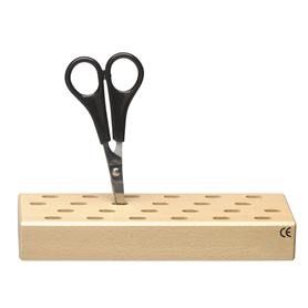 Scissors holder wood 24 holes