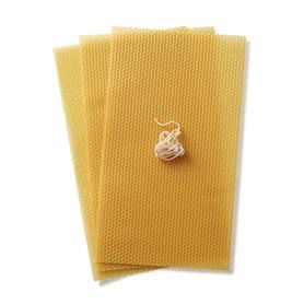 Beeswax sheets candlemaking - set 3 pcs
