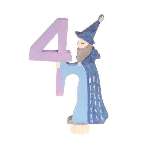deco fairy figure number 4, wizard
