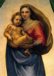 Postcard set 15 Madonna