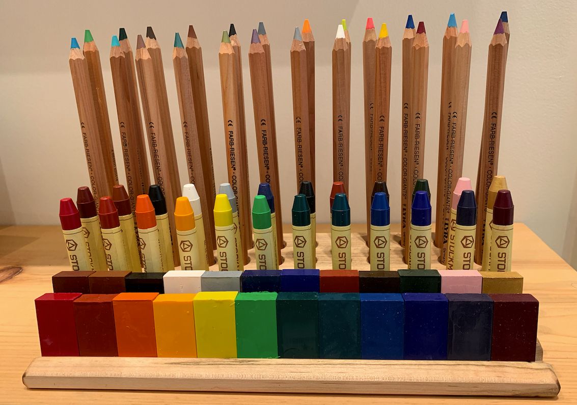 Block/Stick/Pencil Holder 24x3