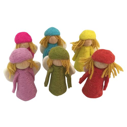 Dolls - Elves Felted Wool