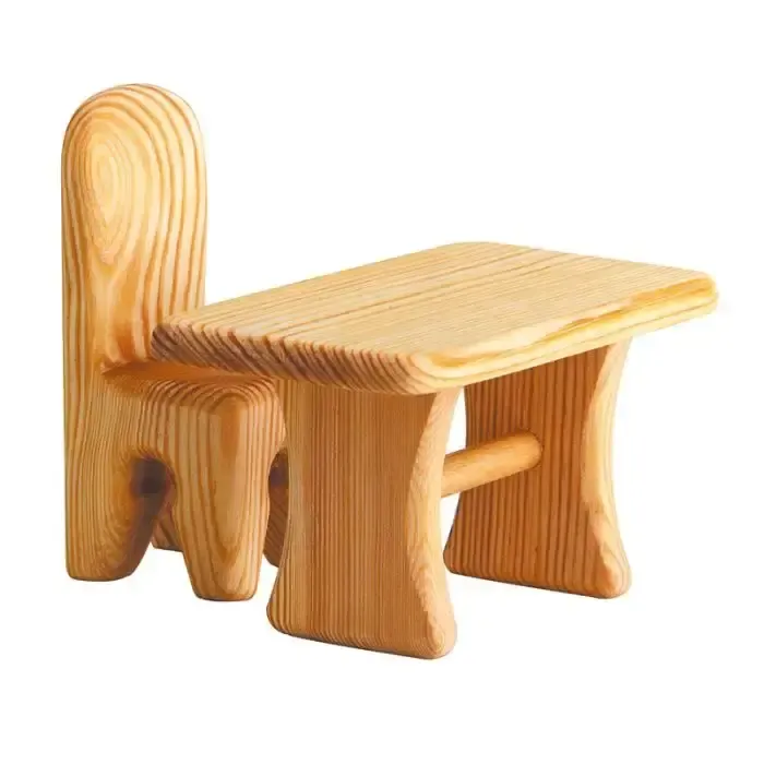 Debresk wooden toy - doll house table