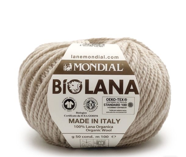 Bio Lana 100% Organic Wool - neutrals