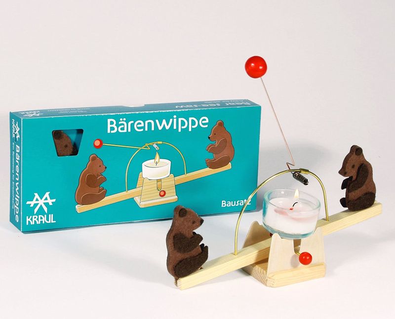 Candle See-Saw kit with bears