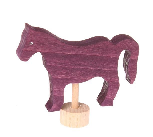 Deco Horse Red (violet)