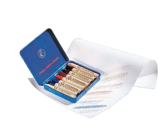 Stockmar stick crayons 8 assorted Suppl. mix #1