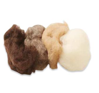 Filges Fairy Tale Wool, Bioland 4 assorted earth tones
