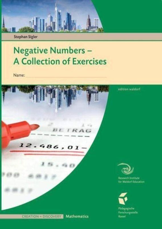 Negative Numbers: A Collection of Exercises for Students