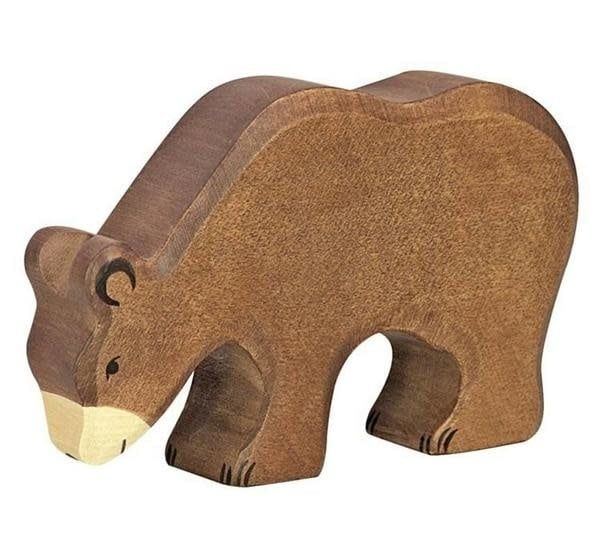 Brown bear, feeding