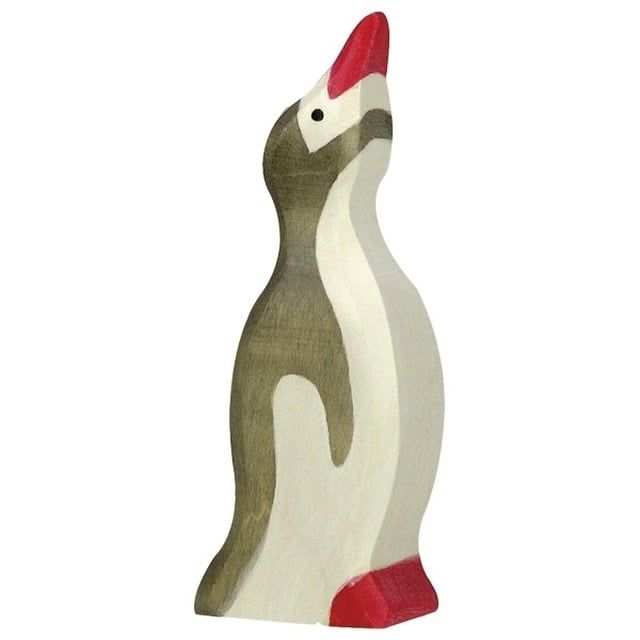 Penguin, small, head raised