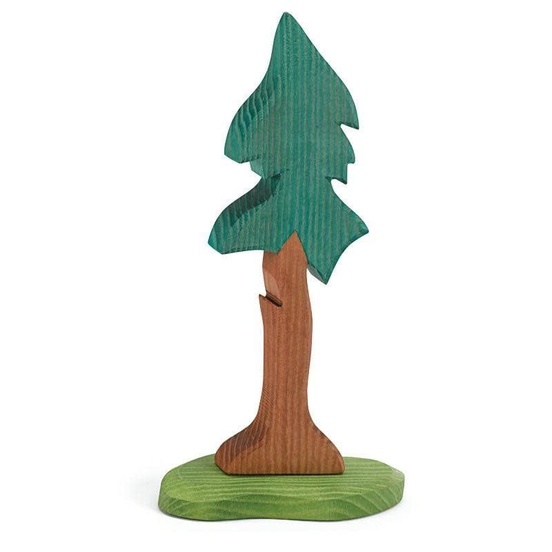 Spruce Tree tall with Trunk and Support