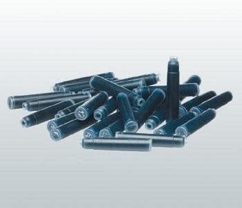 12 Blue Ink cartridges for Greenfield Pens