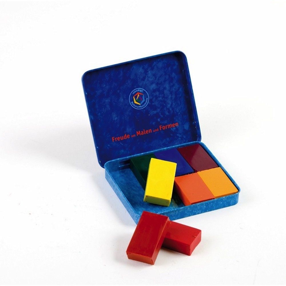 Stockmar Block Crayons 8 Assorted Waldorf Mix