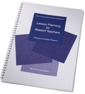 Lesson planning for Waldorf Teachers: Tools for Educational Quality Development