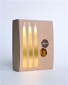 Dipam Beeswax Candle Lights of Joy 20 pcs - natural